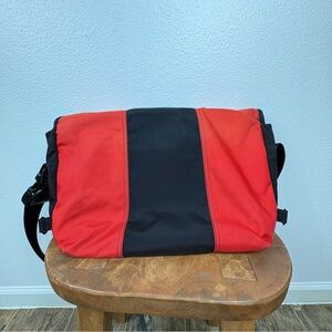 Timbuk2 Red and Black Classic Messenger Bag